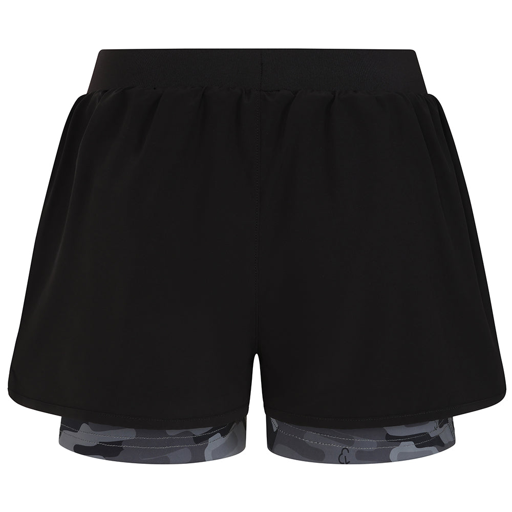 parkrun Apricot Women's 2-in-1 Camo Shorts