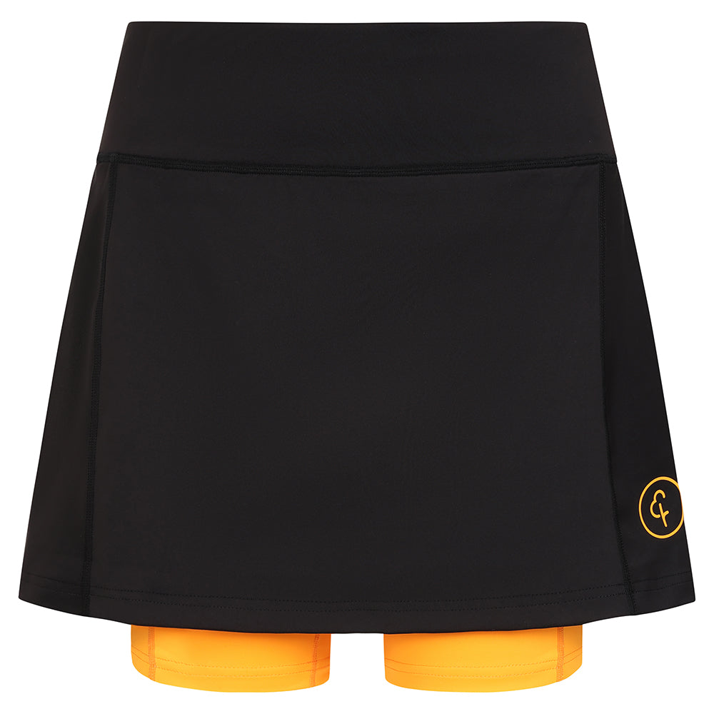 parkrun Apricot Women's Skort - Black/Apricot