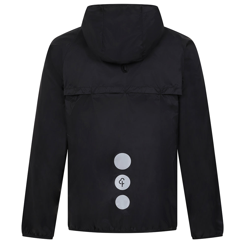 parkrun Men's NEW Lightweight Jacket - Black