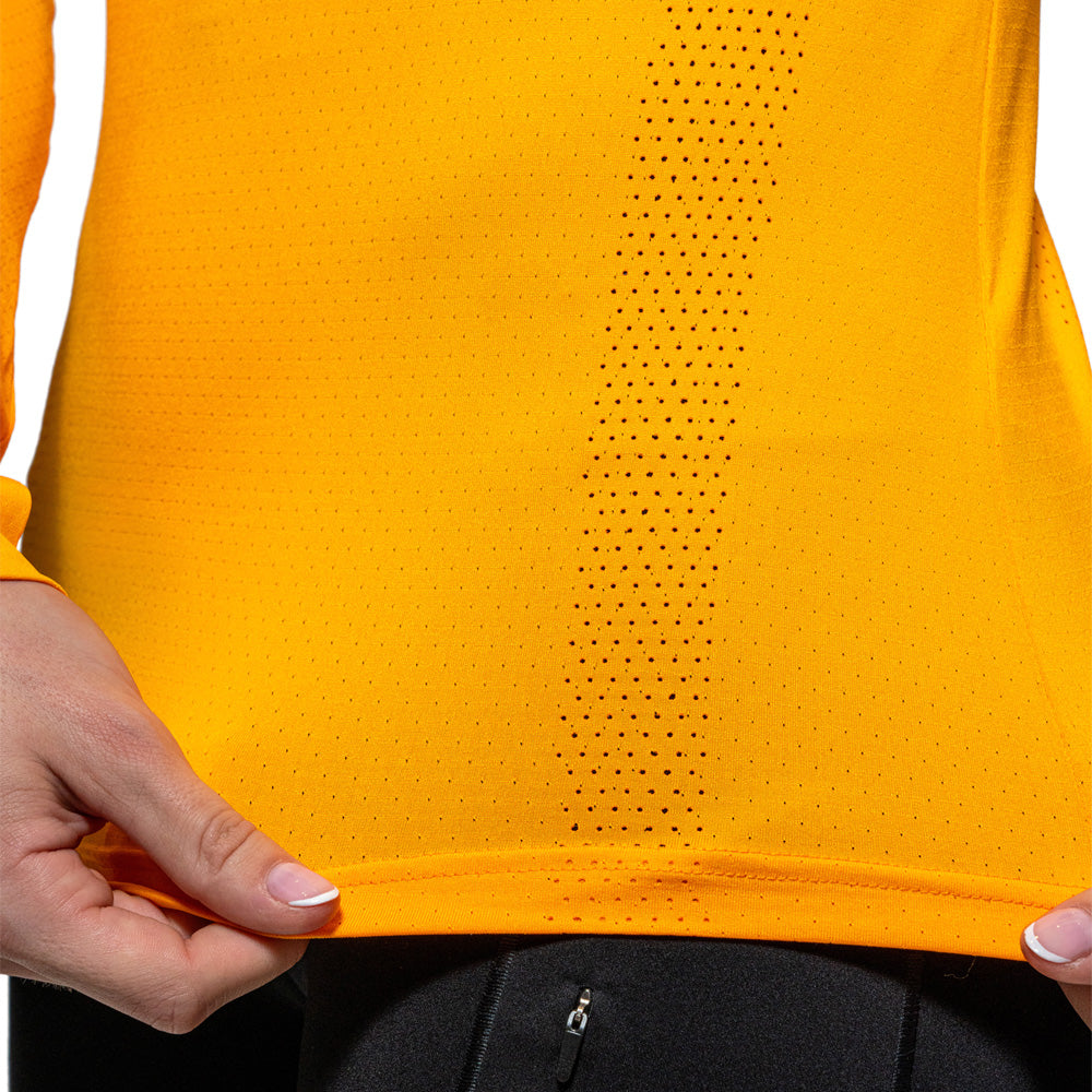 parkrun Damen-Sweatshirt mit 1/4-Reißverschluss