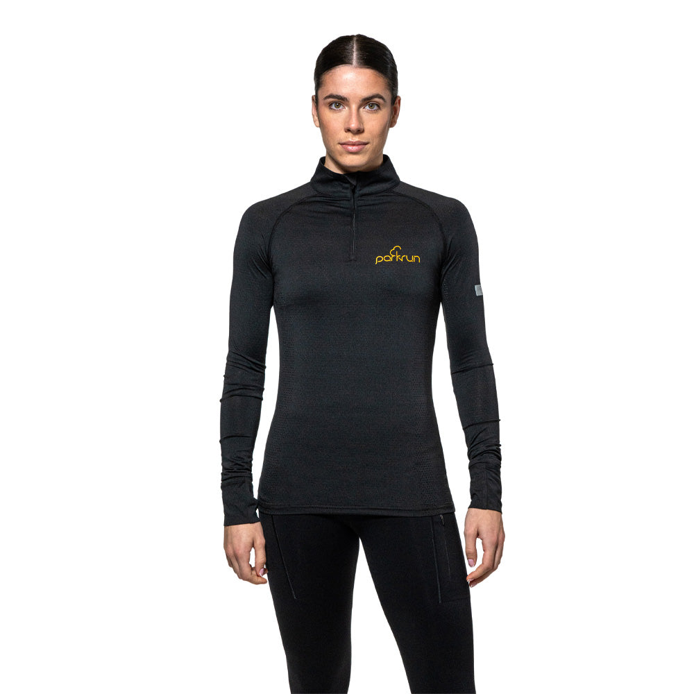 parkrun Women's 1/4 Zip Top