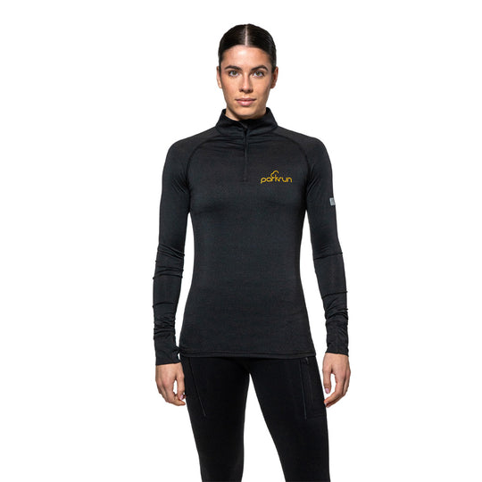 parkrun Women's 1/4 Zip Top