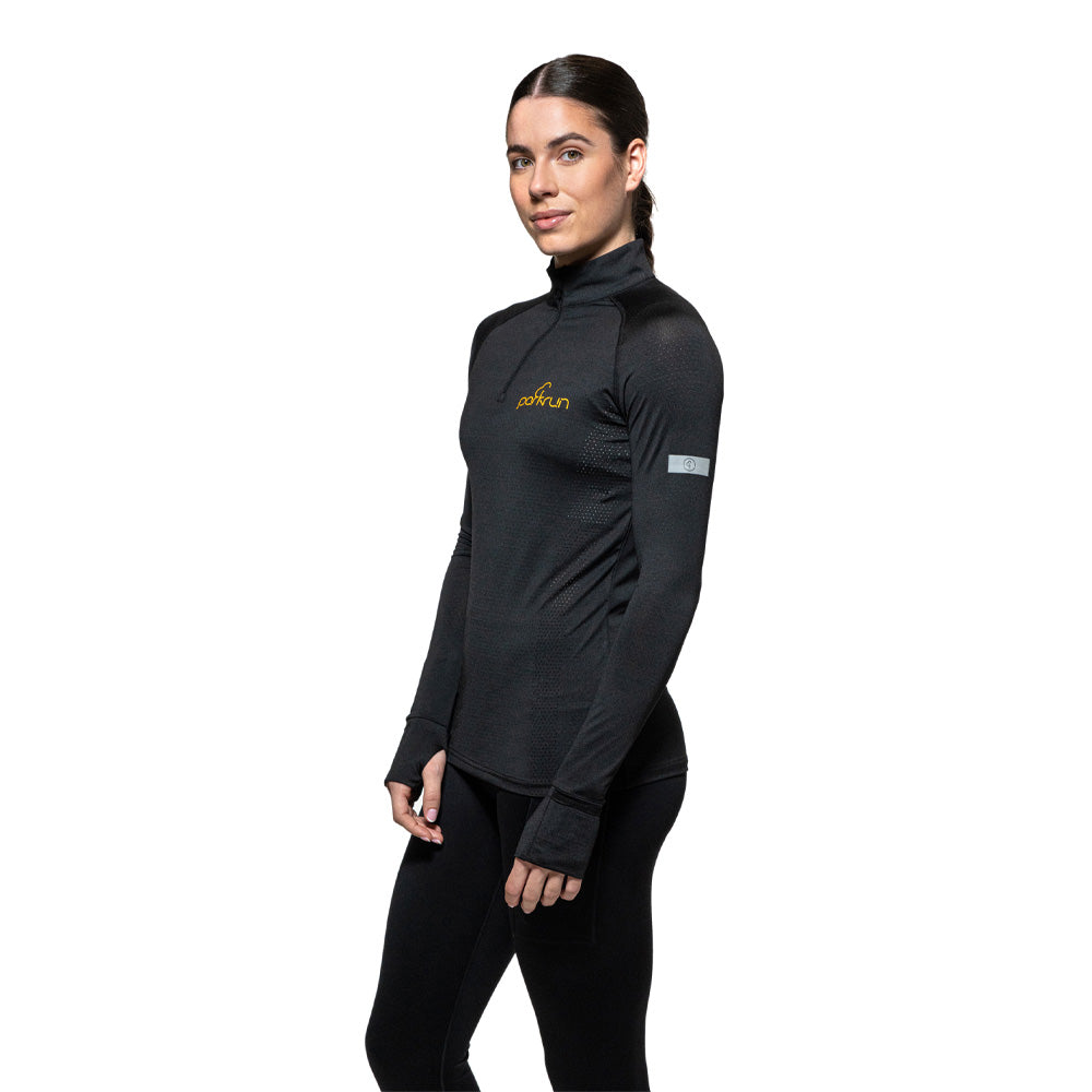 parkrun Women's 1/4 Zip Top