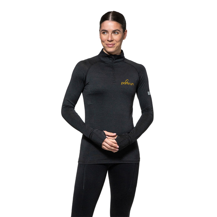 parkrun Women's 1/4 Zip Top