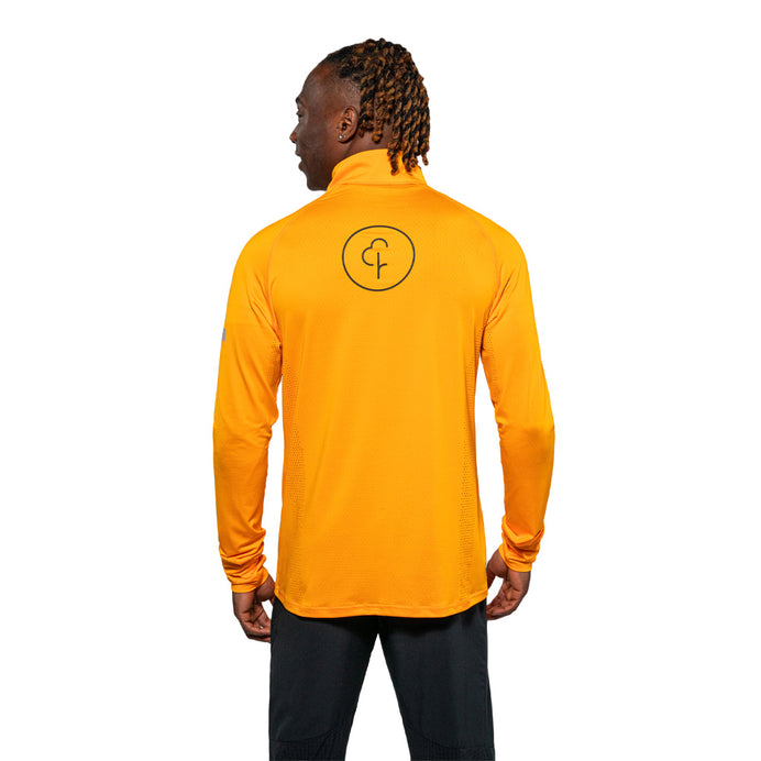 parkrun Herren-Sweatshirt mit 1/4-Reißverschluss