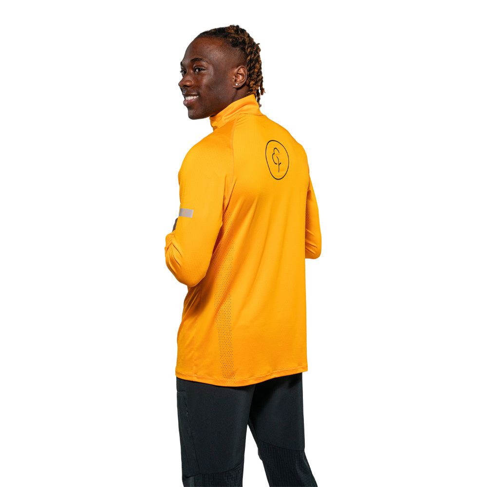 parkrun Herren-Sweatshirt mit 1/4-Reißverschluss