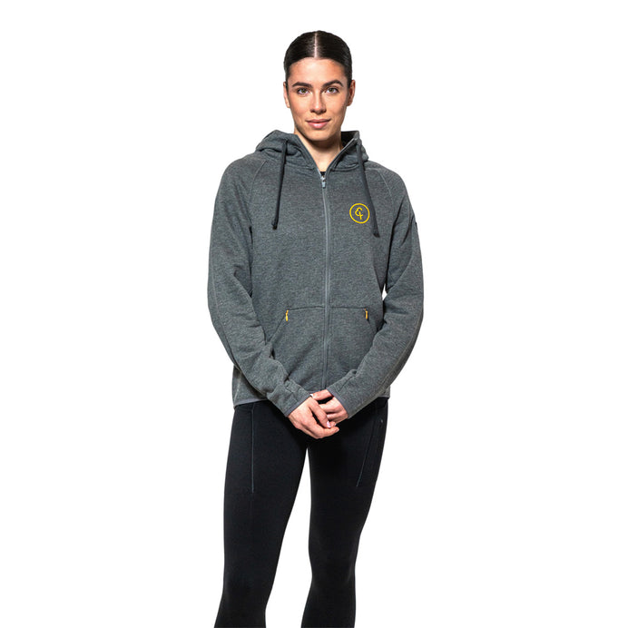 parkrun Damen-Kapuzenpullover mit durchgehendem Reißverschluss