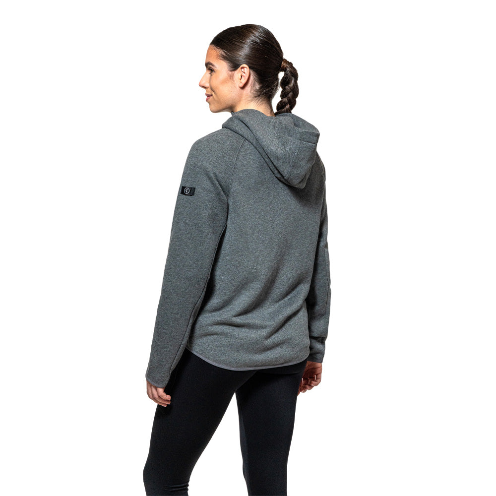 parkrun Damen-Kapuzenpullover mit durchgehendem Reißverschluss