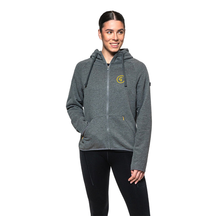 parkrun Damen-Kapuzenpullover mit durchgehendem Reißverschluss