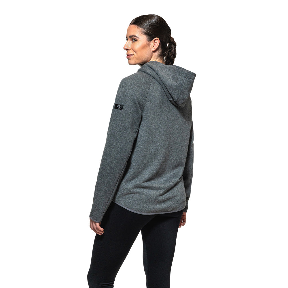 parkrun Damen-Kapuzenpullover mit durchgehendem Reißverschluss