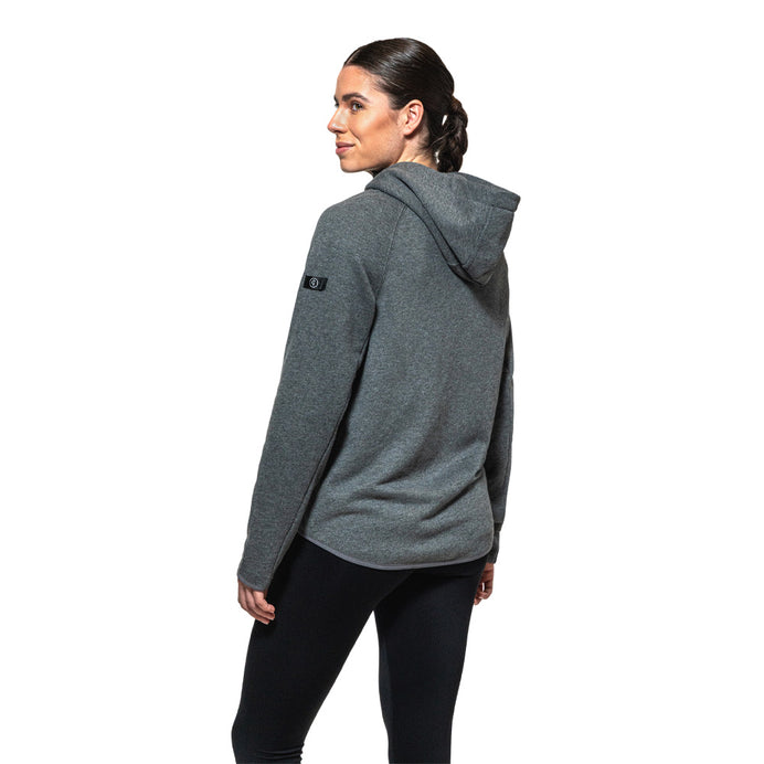 parkrun Damen-Kapuzenpullover mit durchgehendem Reißverschluss
