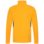 parkrun Men's 1/4 Zip Micro Fleece Top - Apricot