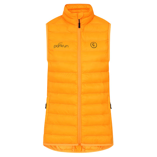 parkrun Women's Padded Gilet - Apricot