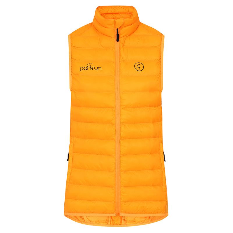 parkrun Women's Padded Gilet - Apricot