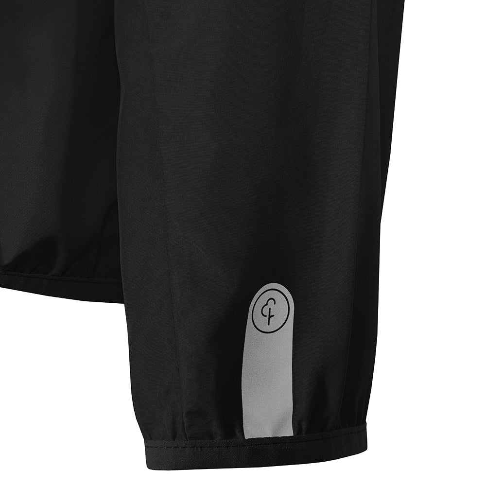 parkrun Damen-Leichtjacke – Schwarz
