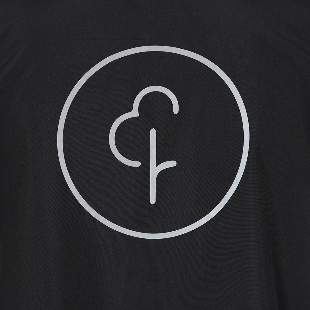 parkrun Damen-Leichtjacke – Schwarz