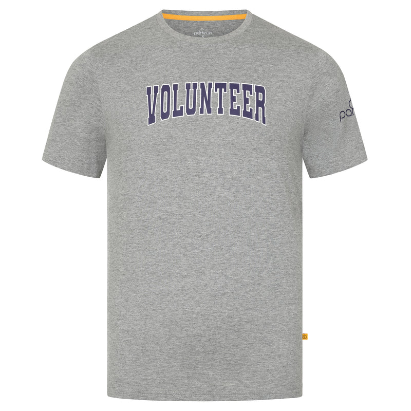 parkrun Men's Cotton Volunteer T-Shirt