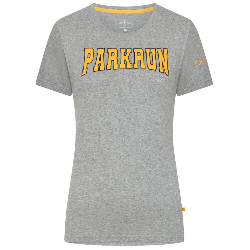 parkrun Women's Collegiate Logo T-Shirt