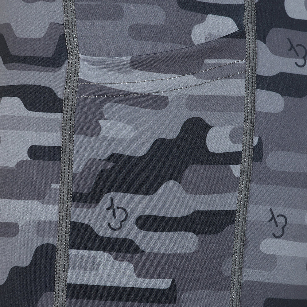 parkrun Apricot Women's 7/8 Capri Length Camo Print Tights