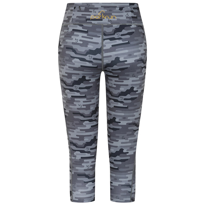 parkrun Apricot Women's 7/8 Capri Length Camo Print Tights