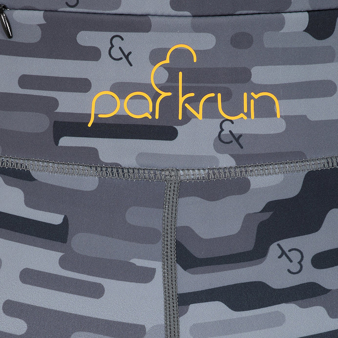 parkrun Apricot Women's 7/8 Capri Length Camo Print Tights