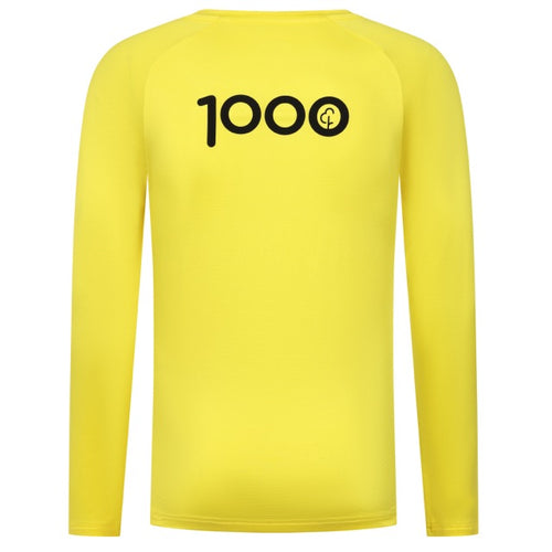 parkrun Milestone Langarm-T-Shirt für Herren (1000 Läufe)
