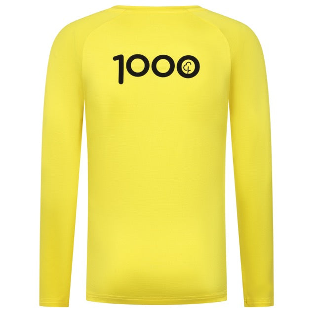 parkrun Milestone Langarm-T-Shirt für Herren (1000 Läufe)