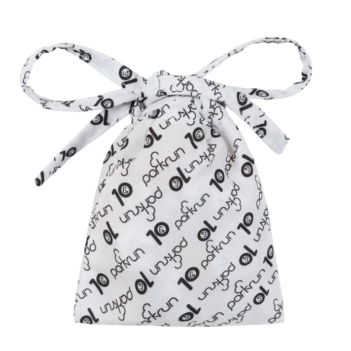 parkrun Run/Walk 10 Milestone Hair Scrunchies - 3 Pack