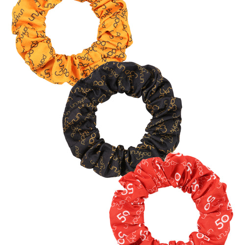 parkrun Run/Walk 50 Milestone Hair Scrunchies - 3 Pack