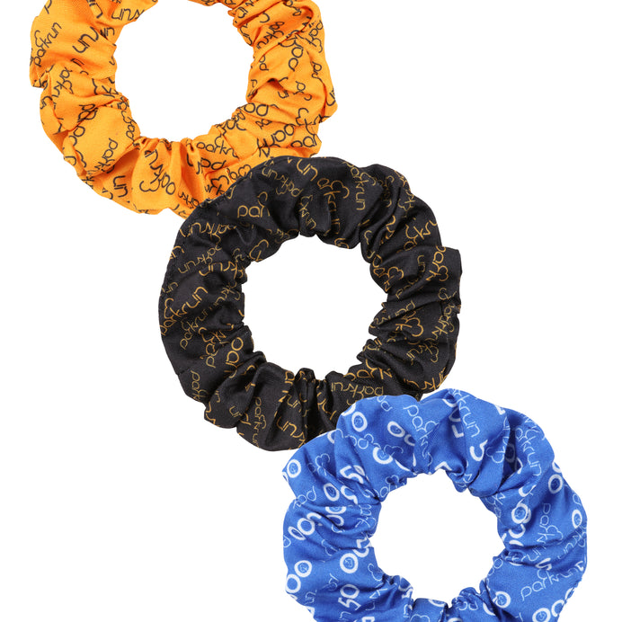 parkrun Run/Walk 500 Milestone Hair Scrunchies - 3 Pack