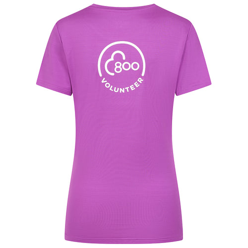 parkrun Milestone Women's Volunteer T-Shirt 800