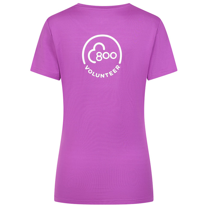 parkrun Milestone Women's Volunteer T-Shirt 800
