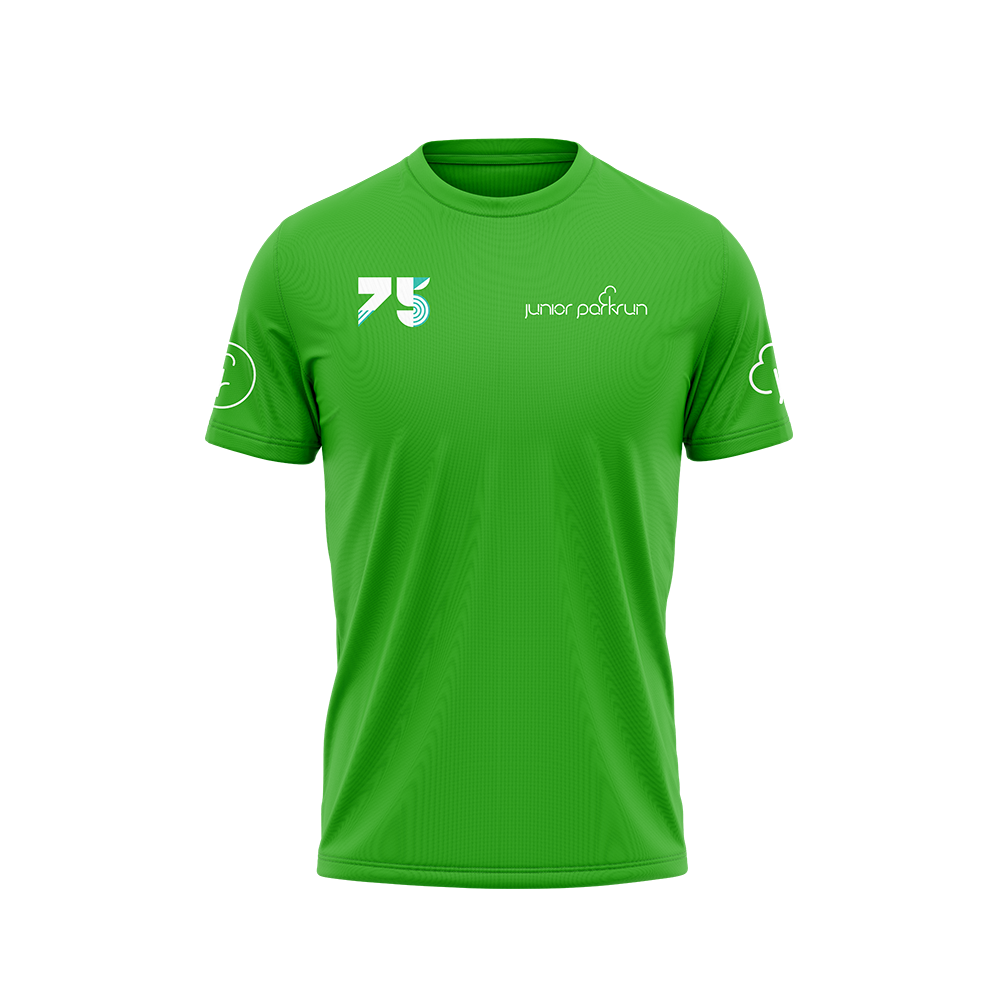 junior parkrun Milestone 75 Tee