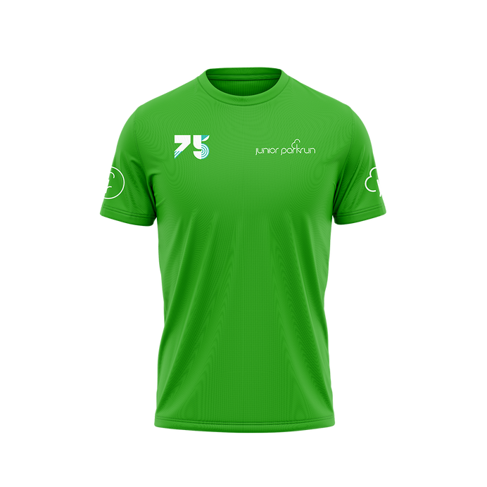 junior parkrun Milestone 75 Tee