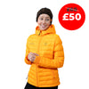 parkrun Women's Insulated Padded Jacket - Apricot