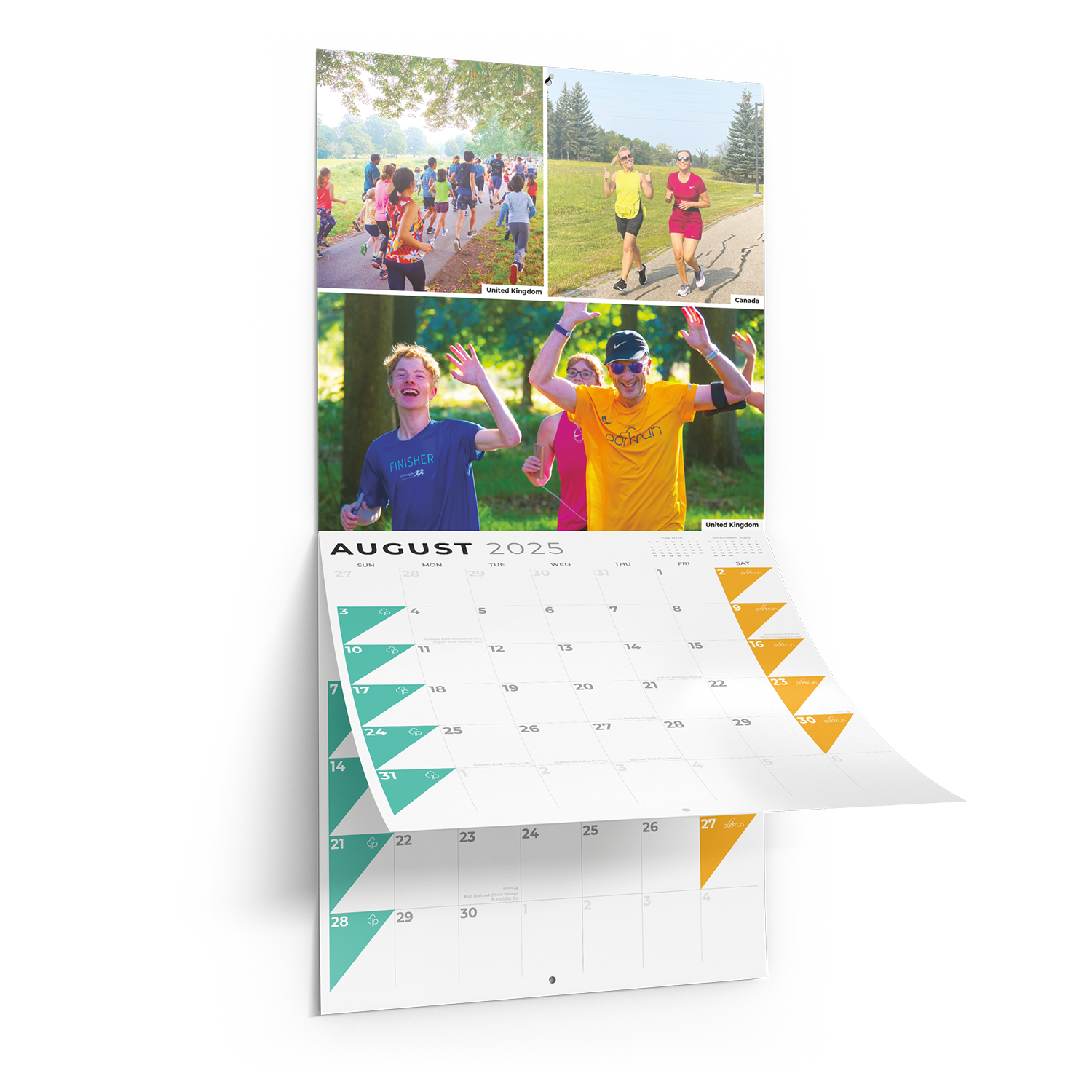 parkrun Calendar 2024/25