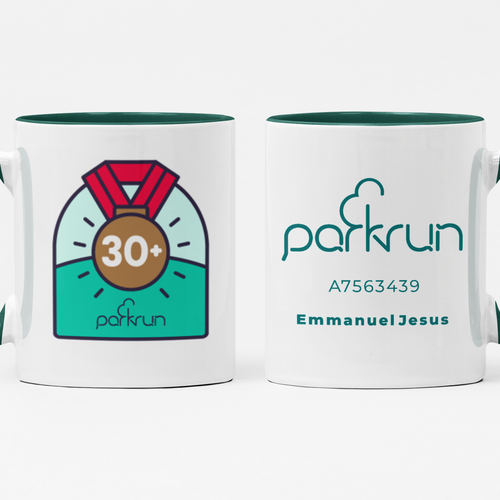 parkrun-Fanatiker: 30 Challenges-Tasse