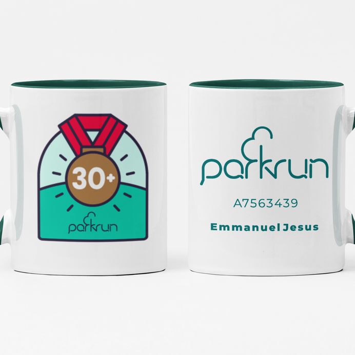 parkrun-Fanatiker: 30 Challenges-Tasse