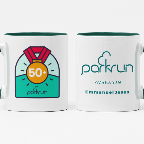 parkrun-Fanatiker: „50 Challenges“-Tasse