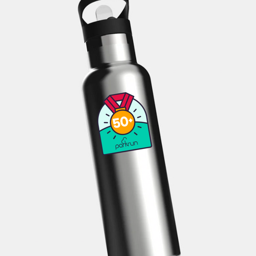 parkrun-Fanatiker: 50 Challenges-Flasche