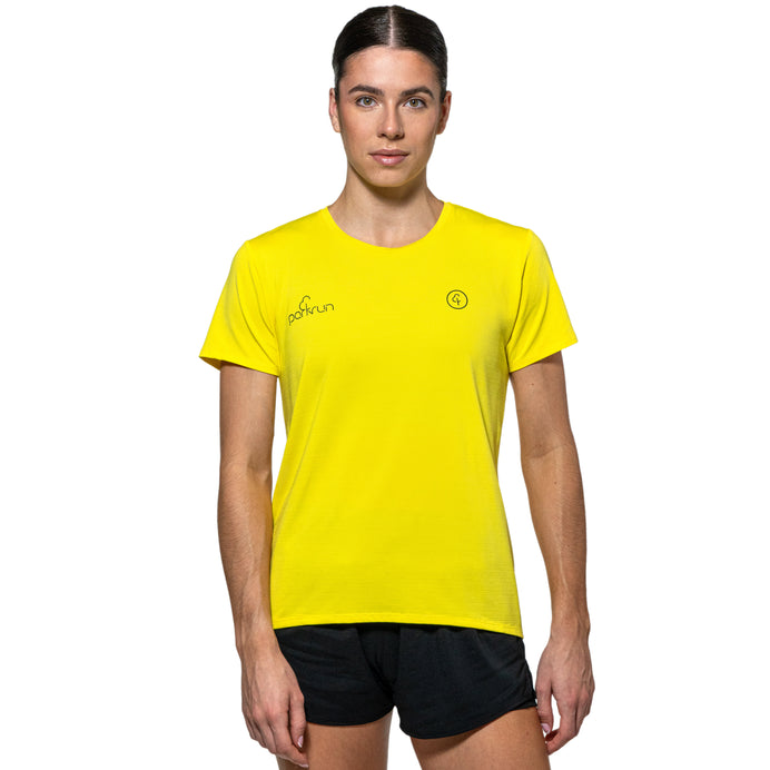 Milestone Women's Volunteer T-Shirt 1000 - Yellow