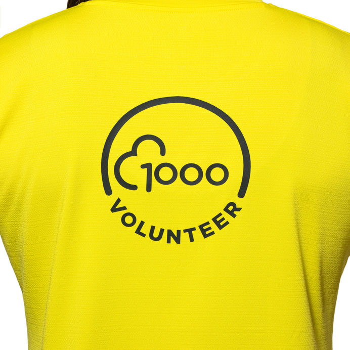 Milestone Women's Volunteer T-Shirt 1000 - Yellow