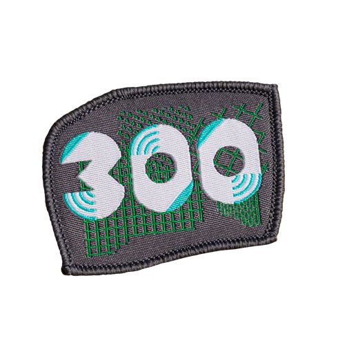 junior parkrun Milestone 300 Patch