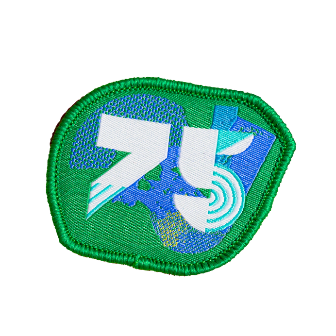 junior parkrun Milestone 75 Patch
