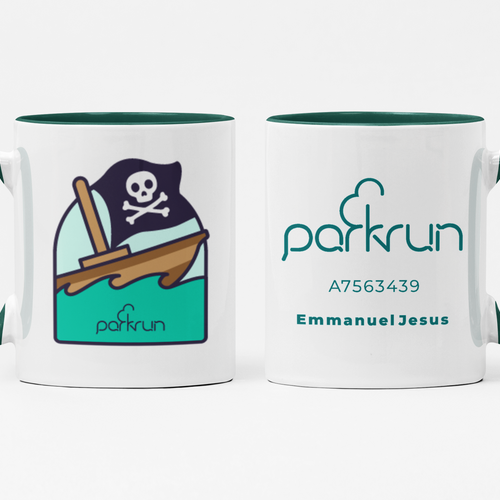 parkrun Pirates Challenges-Becher