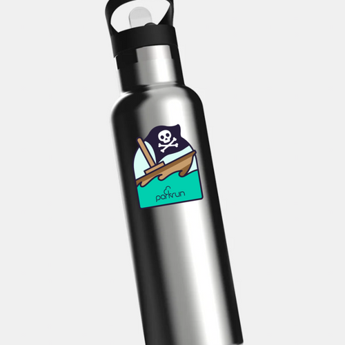 parkrun Pirates Challenges-Flasche