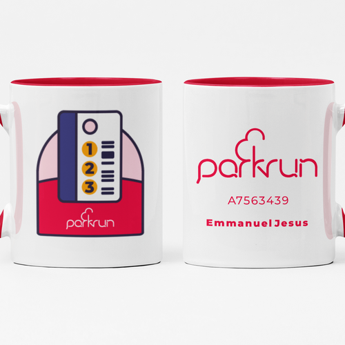 parkrun Position Bingo Challenges Mug