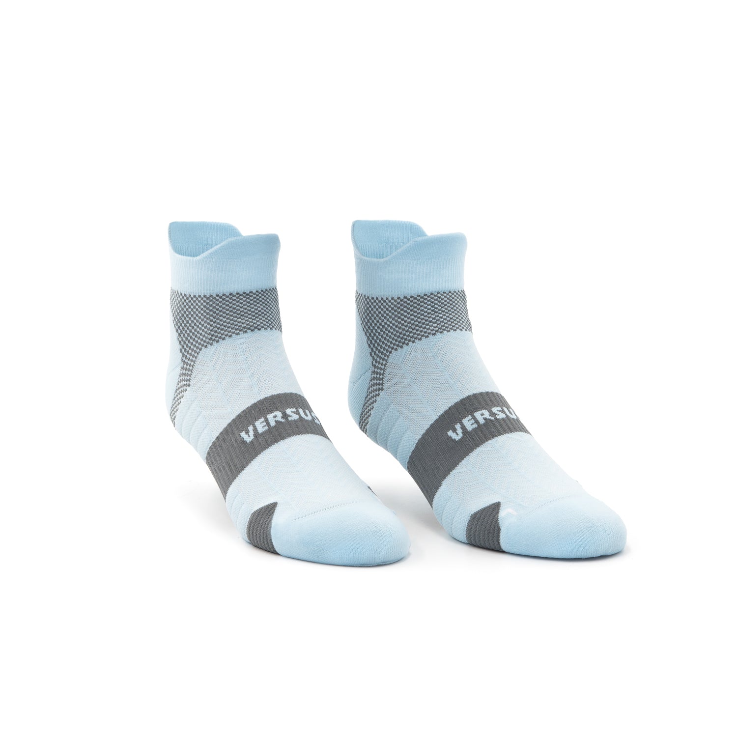VERSUS Breeze Blue Running Ankle Socks
