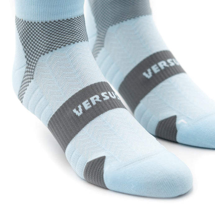 VERSUS Breeze Blue Running Ankle Socks