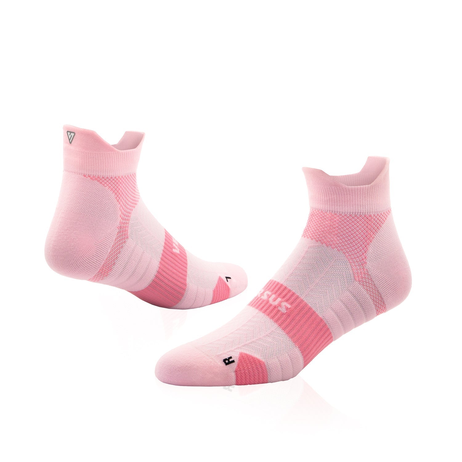 VERSUS Candy Pink Running Ankle Socks